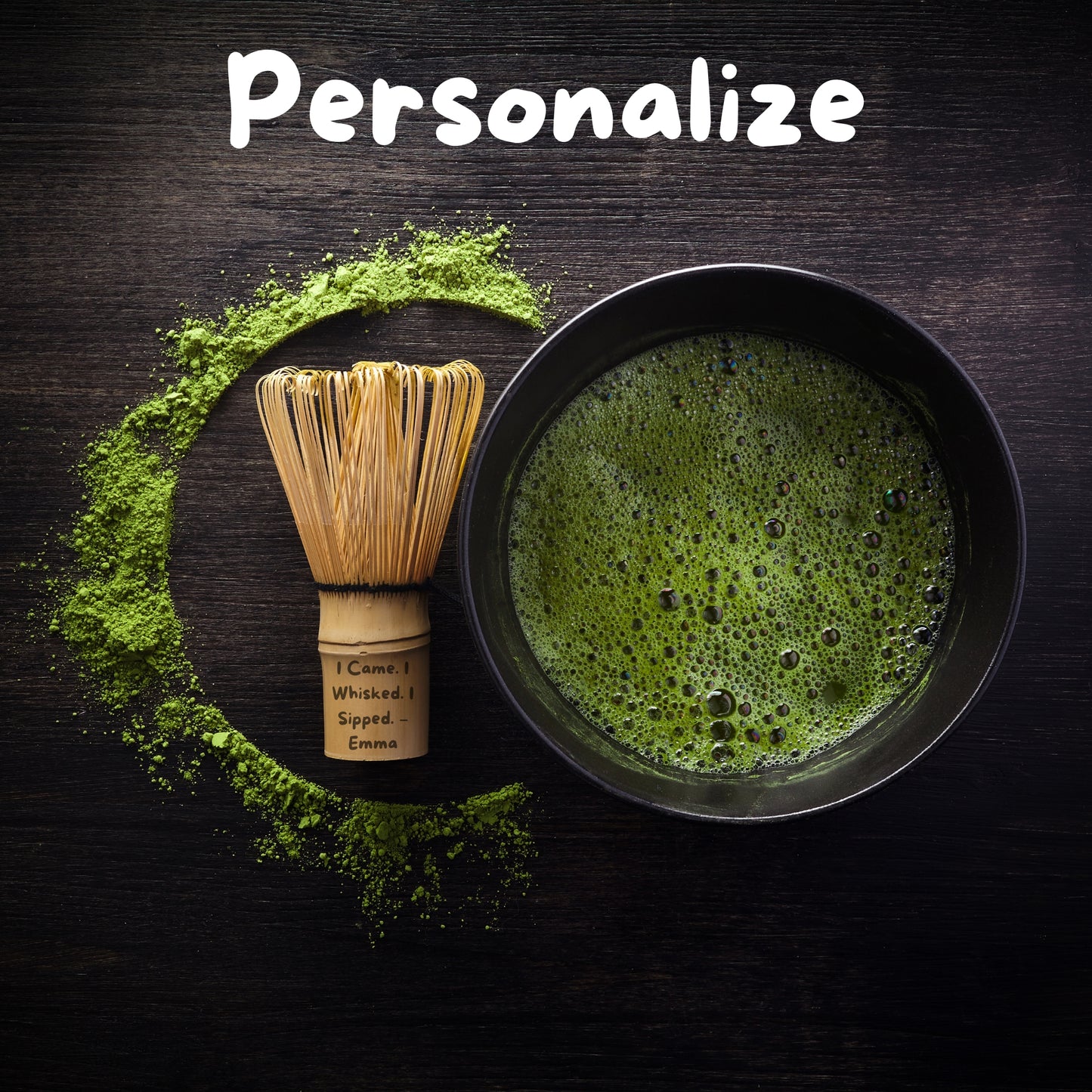 Matcha Set Green Ceramic